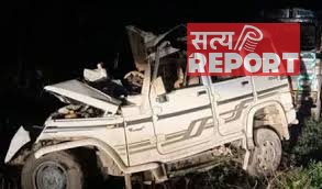 आगरा में दर्दनाक हादसा, कैला देवी के दर्शन करके लौट रहे 5 लोगों की मौत