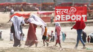 गंगा के मैदानी इलाकों और गुजरात से लेकर महाराष्ट्र तक अप्रैल से जून के बीच भीषण गर्मी