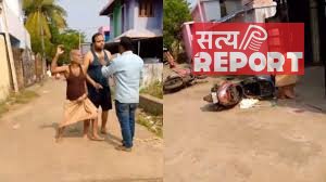 जनगणना के लिए गई टीम पर हुआ भीषण हमला, गाड़ी को भी पहुंचाया नुकसान