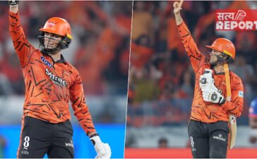 SRH vs DC: दिल्ली कैपिटल्स के सामने अभिषेक शर्मा ने जड़ा तूफानी शतक, रोहित शर्मा को छोड़ा पीछे, विराट कोहली की कर ली बराबरी