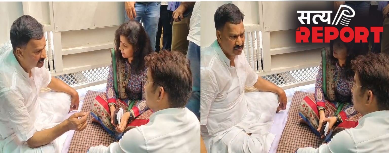 कांग्रेस सांसद राकेश राठौर का धरना खत्म, राकेश राठौर ने कहा- प्रभारी निरीक्षक ने मानी अपनी गलती