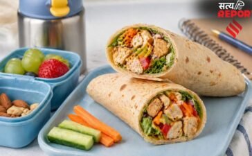 बच्चों के टिफिन में पैक करके दें प्रोटीन से भरपूर रैप और खूद भी ले जाएं, देखें आसान रेसिपी