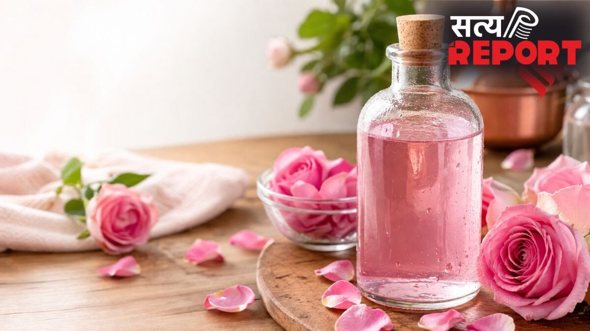 कुदरती निखार के लिए बाजार से क्यों खरीदें, इस तरह घर पर बनाएं ताजा और शुद्ध गुलाब जल