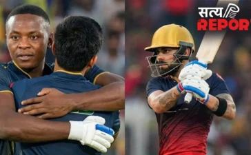 अहमदाबाद में दिखा रबाडा और कोहली के बीच संघर्ष, लगातार पांच चौके खाने के बाद गेंदबाज ने ऐसे लिया बदला