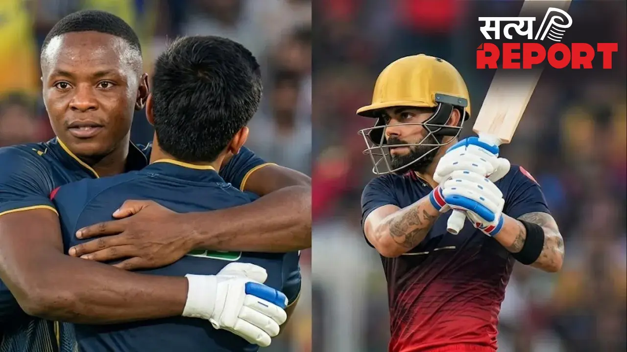 अहमदाबाद में दिखा रबाडा और कोहली के बीच संघर्ष, लगातार पांच चौके खाने के बाद गेंदबाज ने ऐसे लिया बदला