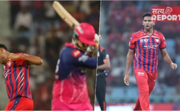 LSG vs RR: मोहसिन खान के आगे वैभव सूर्यवंशी ने टेके घुटने, मेडन ओवर खेलने के बाद गंवाया विकेट