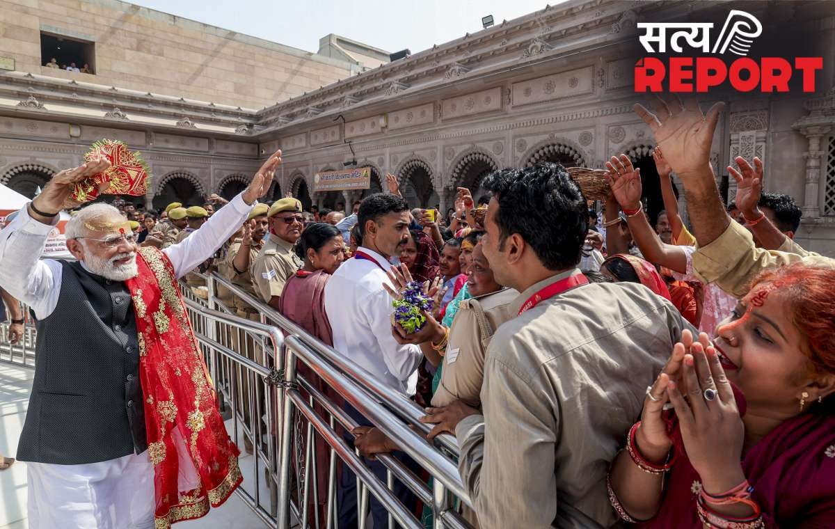पीएम मोदी ने काशी विश्वनाथ में की पूजा अर्चना, मां गंगा को किया नमन