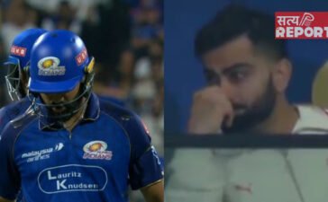 MI vs RCB: रोहित-कोहली को ये क्या हुआ? लाइव मैच के बीच दोनों खिलाड़ियों को छोड़ना पड़ा मैदान, फैंस की बढ़ी टेंशन