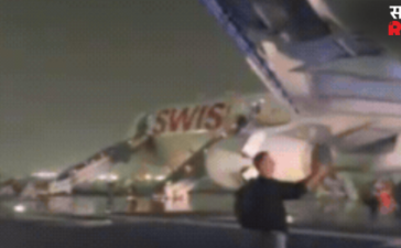 दिल्ली एयरपोर्ट पर हादसा, 232 यात्रियों से भरी स्विस एयर की फ्लाइट के इंजन में लगी आग; 6 झुलसे और रनवे बंद