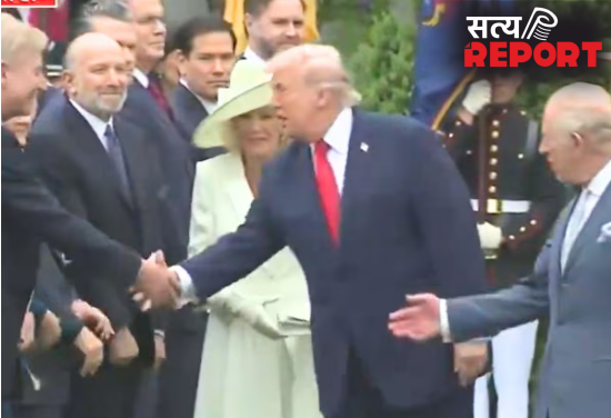 मंत्री लाइन में खड़े थे और… ब्रिटिश महारानी के साथ ट्रंप ने जो किया, हैरान रह गए सभी