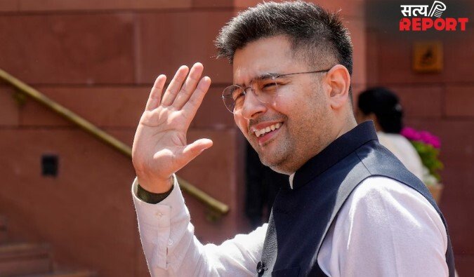 AAP का ये क्या हुआ… राघव चड्ढा ने दिया इस्तीफा, सात सांसद टूटे