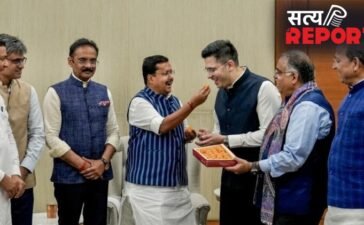 AAP को झटका, राघव चड्ढा समेत 7 बागी सांसदों की बीजेपी में एंट्री को मिली मंजूरी