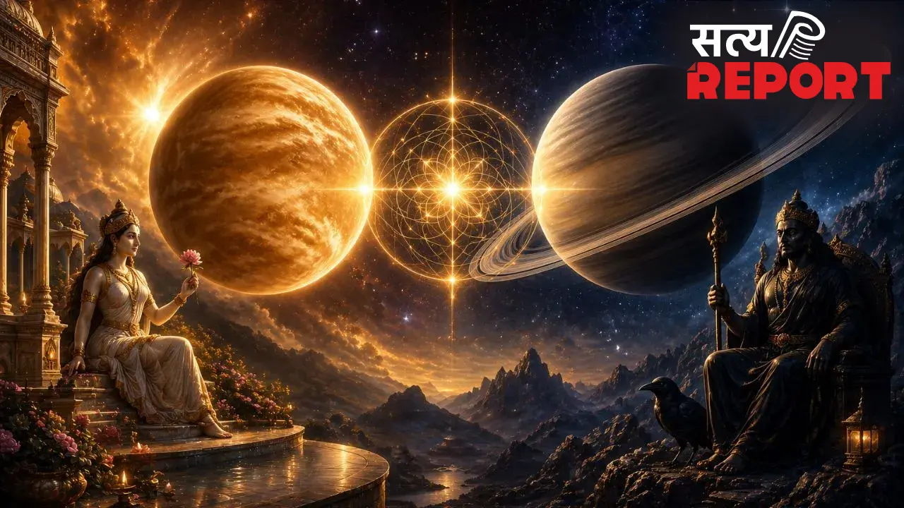 Saptank Yog: शुक्र-शनि का सप्तांक योग लग चुका है, इन 3 राशि के जातकों के लिए धन बरसने के बनेंगे योग!