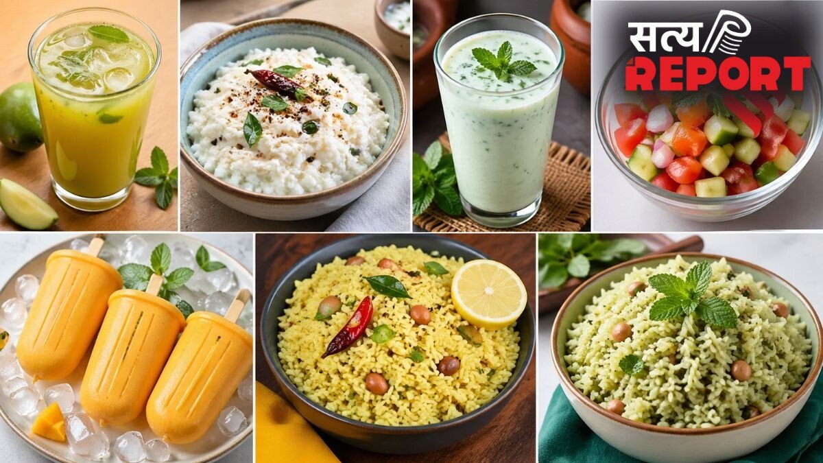 7 दिन के लिए 7 डिश, गर्मी से राहत पाने के लिए घर पर बनाएं ये फूड्स और ड्रिंक्स