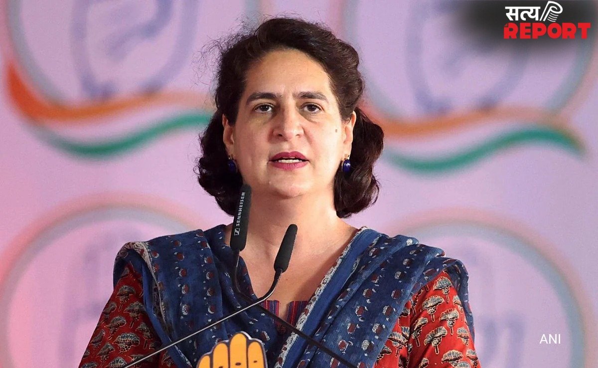 गाजीपुर घटना पर गुस्साई प्रियंका गांधी, बोलीं- देश भर की महिलाएं अंधेरगर्दी देख रहीं