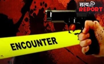 ट्रिपल मर्डर के आरोपी से पुलिस की मुठभेड़, बर्थडे पार्टी में केक लगाने को लेकर किए मर्डर