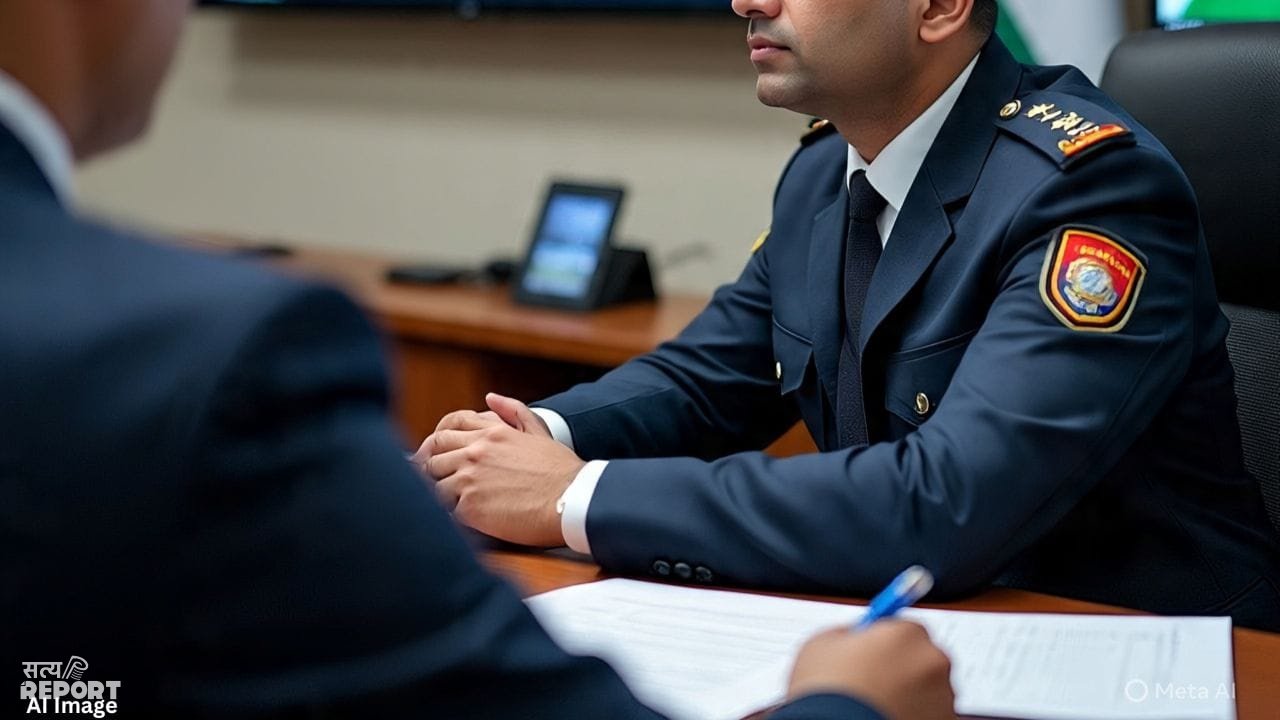 चल रही थी पुलिस की वीडियो कॉन्फ्रेंसिंग, अचानक हंसने लगे ASI… SP ने कर दिया सस्पेंड