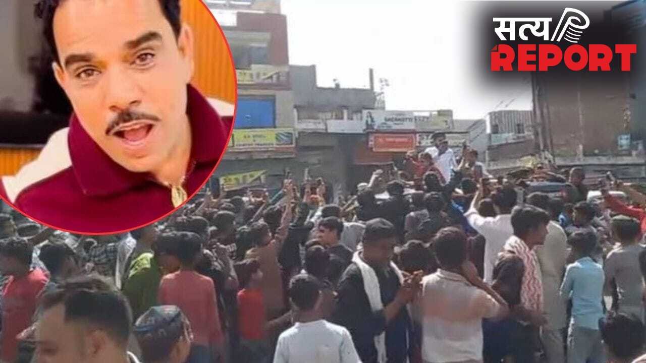 Youtuber शादाब जकाती ने शोरूम उद्घाटन के लिए बिना परमिशन जुटा ली सैकड़ों की भीड़… घंटों तक लगा रहा मेरठ में जाम, हुई FIR