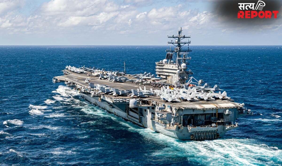 Siege of Iran | अमेरिका ने भेजा तीसरा विमानवाहक पोत, ट्रंप बोले- 'हमारी नाकाबंदी को पार करना नामुमकिन'