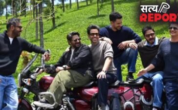 फंटूश गैंग के साथ लौट रहे अजय देवगन, ऊटी से शेयर की खास फोटो, हीरो को छोड़ 5 सीटों वाली बाइक देखते रह गए लोग