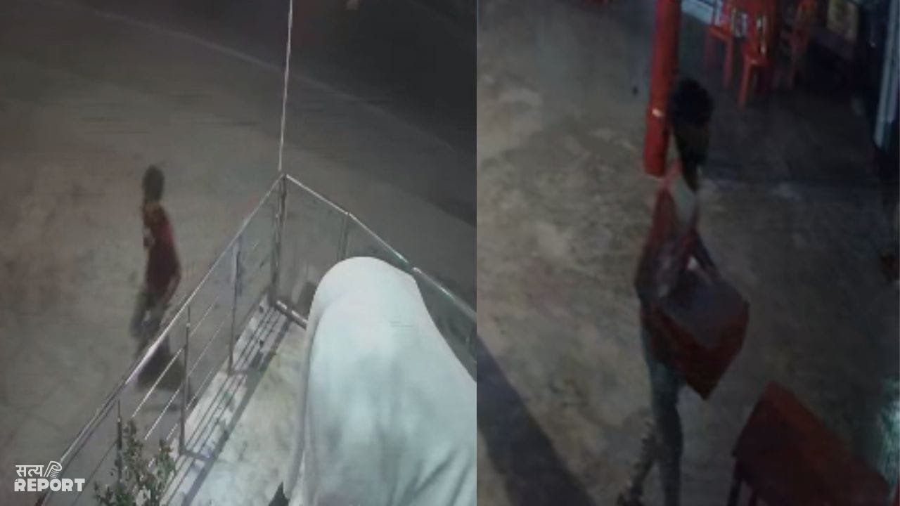 ये भगवान से भी नहीं डरते! दान पेटी, घंटा और मुकट ले गए… मंदिर में की चोरी; CCTV में कैद वारदात