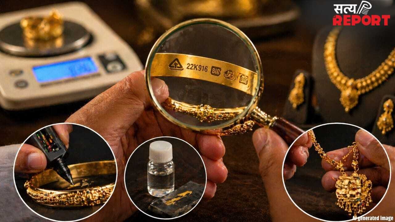 हॉलमार्क वाला सोना भी हो सकता है नकली, इन तरीकों से खुद करें असली की पहचान!
