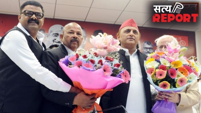 सपा प्रमुख से मिले लखनऊ बार एसोसिएशन के नए महामंत्री जितेन्द्र सिंह यादव, अखिलेश यादव से मिलकर लिया आशीर्वाद…