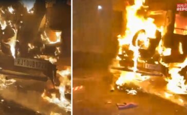 चूरू: बोलेरो और डंपर में टक्कर के बाद लगी आग… जिंदा जले तीन लोग