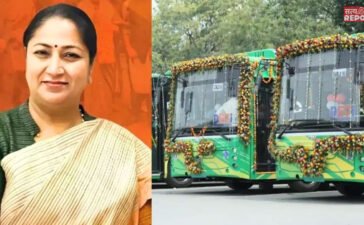 CM रेखा गुप्ता ने 200 नई इलेक्ट्रिक बसों को दिखाई हरी झंडी, कहा- दिल्ली को बनाएंगे प्रदूषण मुक्त