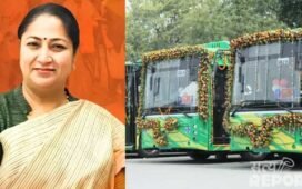 CM रेखा गुप्ता ने 200 नई इलेक्ट्रिक बसों को दिखाई हरी झंडी, कहा- दिल्ली को बनाएंगे प्रदूषण मुक्त