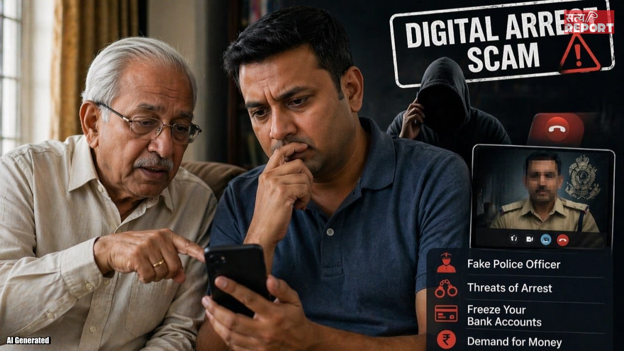 क्या है Digital Arrest Scam? 81 साल के पिता ने सूझबूझ से बचाए बेटे के 12 लाख रुपए
