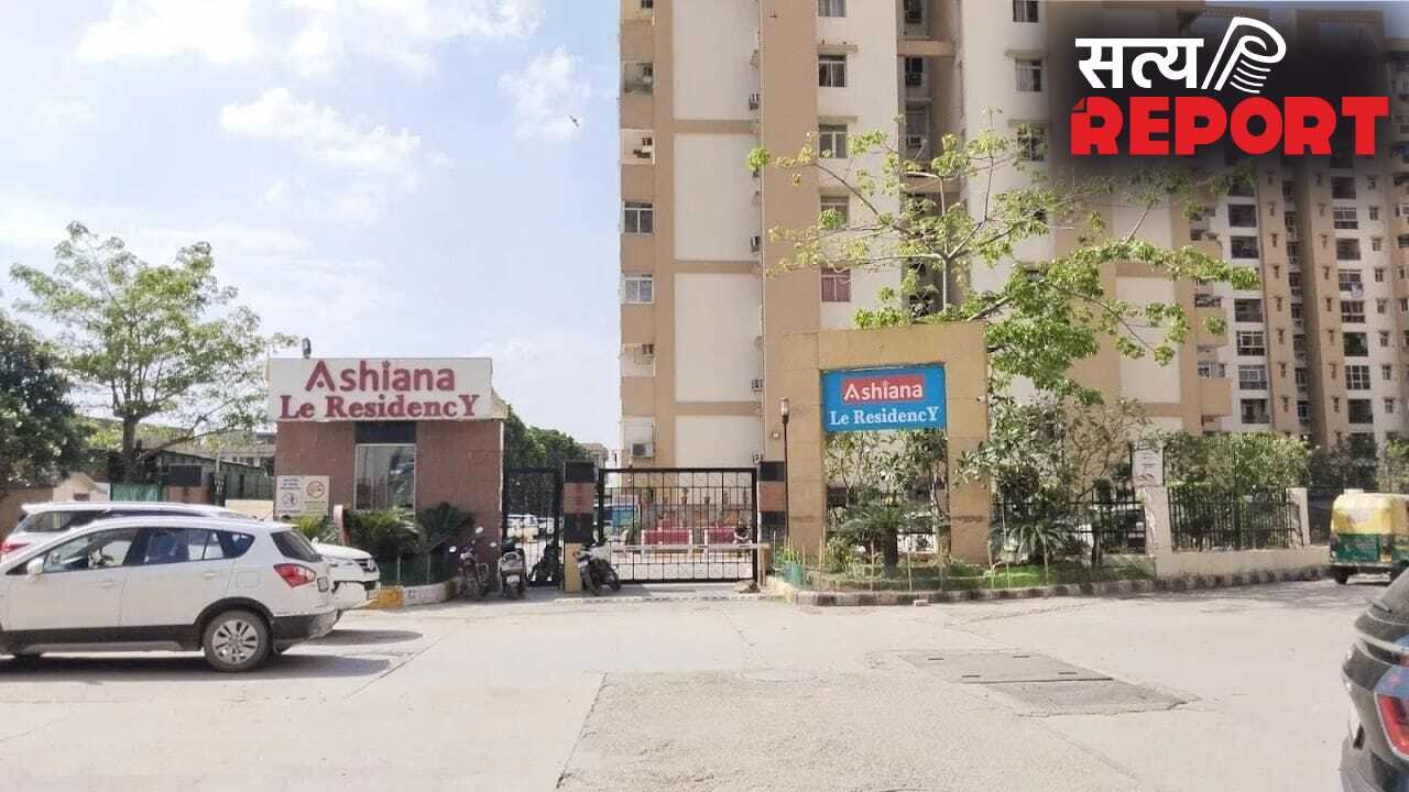 गाजियाबाद में बुजुर्ग महिला की संदिग्ध हालत में मौत, बालकनी में लटकता मिला शव, हत्या की आशंका