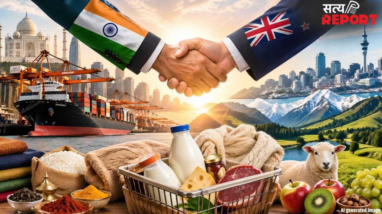 India-NZ FTA: भारत के लिए खुलने जा रहा है तरक्की का महाद्वार, न्यूजीलैंड के साथ आज व्यापार समझौते पर लगेगी मुहर