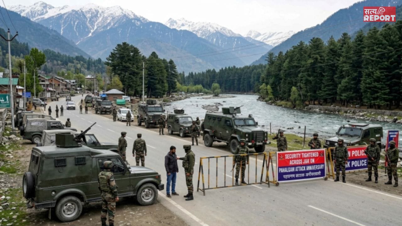 जम्मू-कश्मीर: पहलगाम आतंकी हमले की पहली बरसी, घाटी में हाई अलर्ट, चप्पे-चप्पे पर कड़ी निगरानी