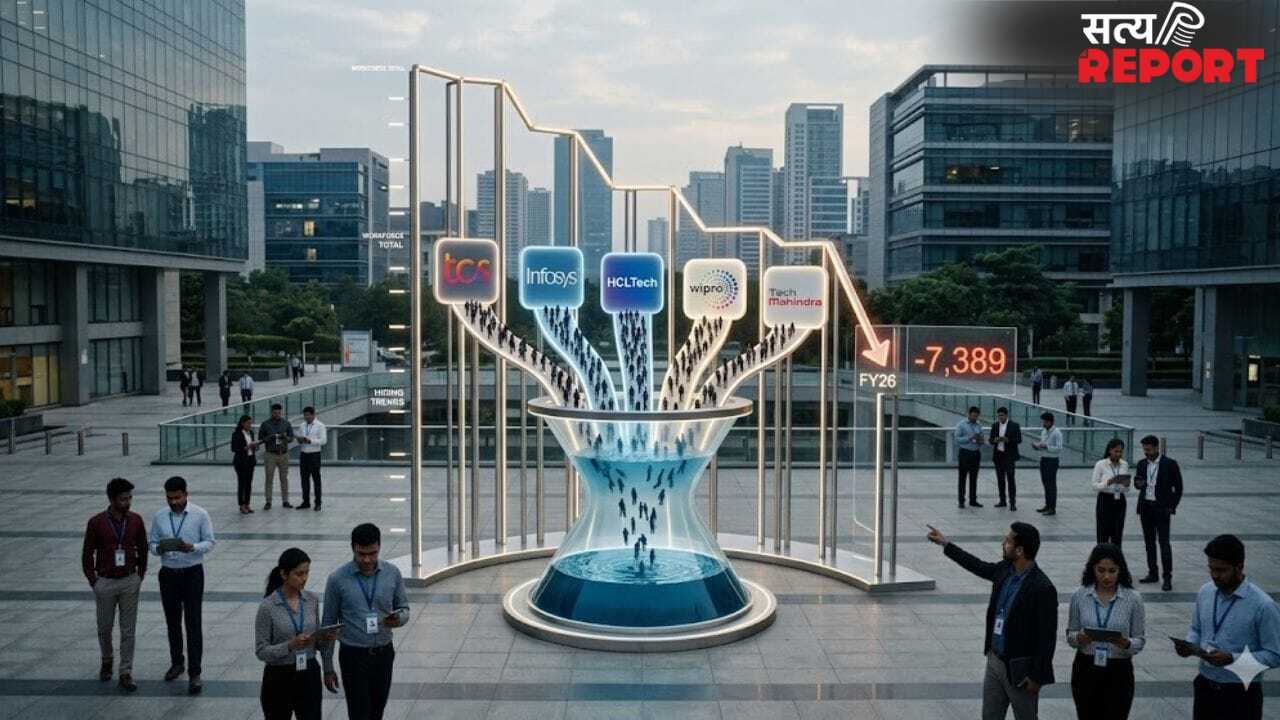 दिक्कत में दिग्गज! FY26 में घट गई बड़ी IT कंपनियों की ताकत, वर्कफोर्स में 7,389 कर्मचारियों की बड़ी गिरावट