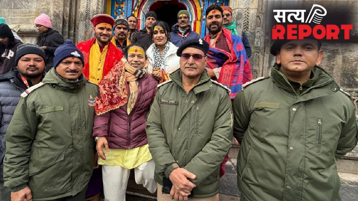 भगवान भोले की शरण में पहुंचे सिंगर कैलाश खेर, केदारनाथ मंदिर में माथा टेक लिया आशीर्वाद