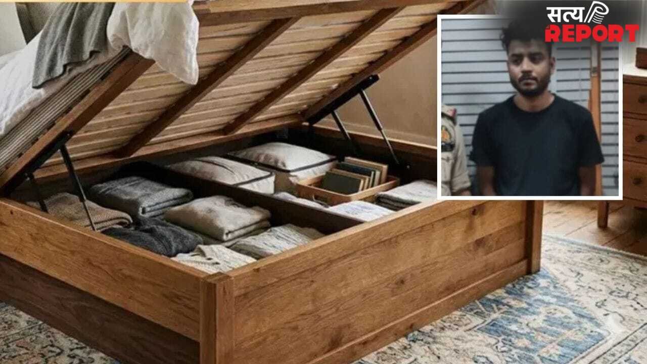 नाम ‘मुसीबत’, इनाम 25000 का, छिपा मिला बेड बॉक्स में… कानपुर पुलिस ने निकाला जुलूस तो जोड़ने लगा हाथ