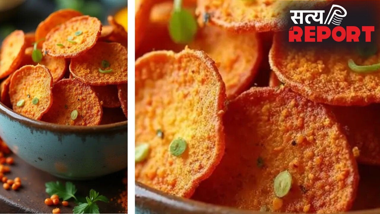 मसूर दाल के मसालेदार चिप्स बनाना है बेहद आसान, 1 कप दाल के आटे में मिलाएं बस ये चीजें