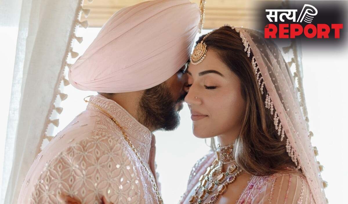 बिना बताए दुल्हन बनीं Mehreen Pirzada, सोशल मीडिया पर छाईं Wedding Photos