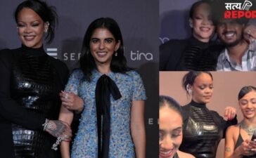 मुंबई लौटीं रिहाना का जलवा, पहना हीरे से जड़ा खूबसूरत हाथफूल, ईशा अंबानी संग खिंचवाई फोटो, सेलेब्स के साथ की मस्ती