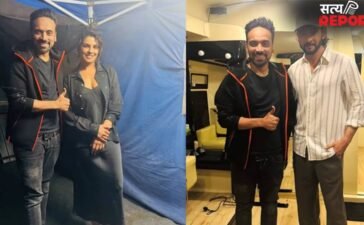 वाराणसी के सेट से सामने आई महेश बाबू और प्रियंका चोपड़ा की तस्वीर, PC के चेहरे पर दिखी थकान, BTS फोटो ने मचाई हलचल