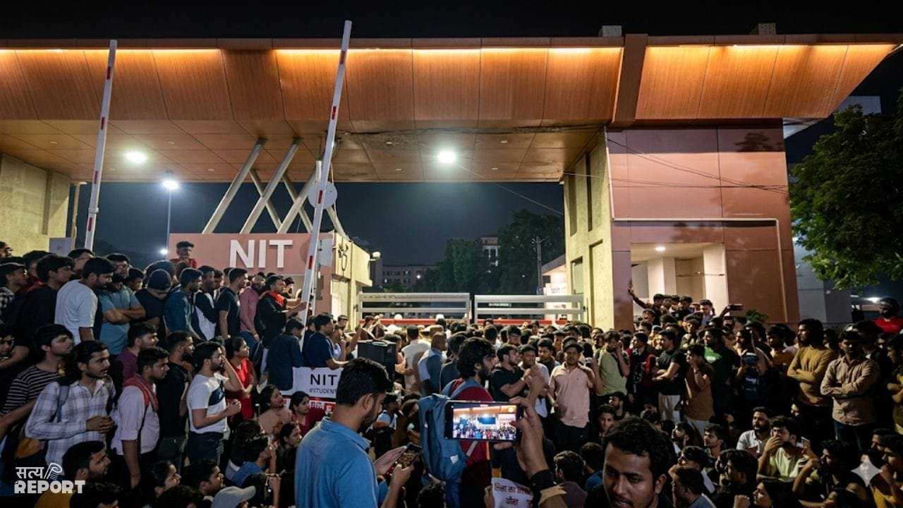 NIT कुरुक्षेत्र में बिहार की छात्रा के सुसाइड पर हंगामा, छात्रों ने प्रोफेसर पर लगाए गंभीर आरोप; अब CBI जांच की मांग