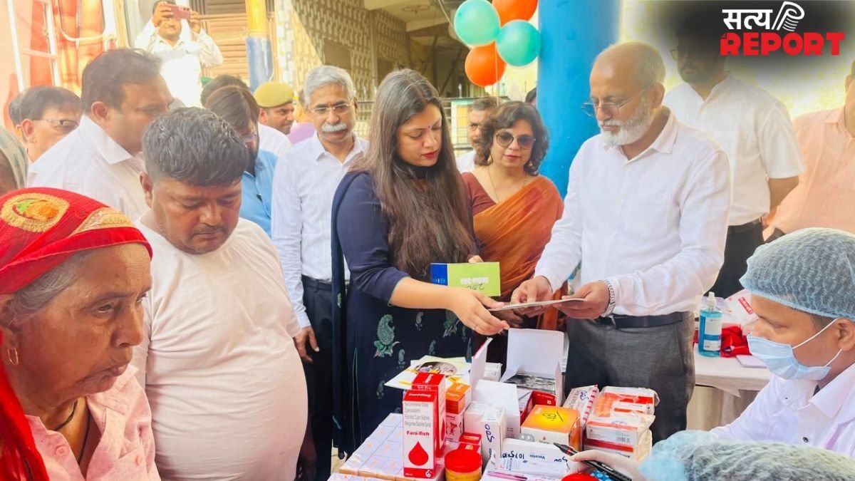 गौतमबुद्धनगर में श्रमिकों के लिए स्वास्थ्य सेवाओं का बड़ा अभियान, DM मेधा रूपम ने किया मेडिकल कैंप्स का निरीक्षण