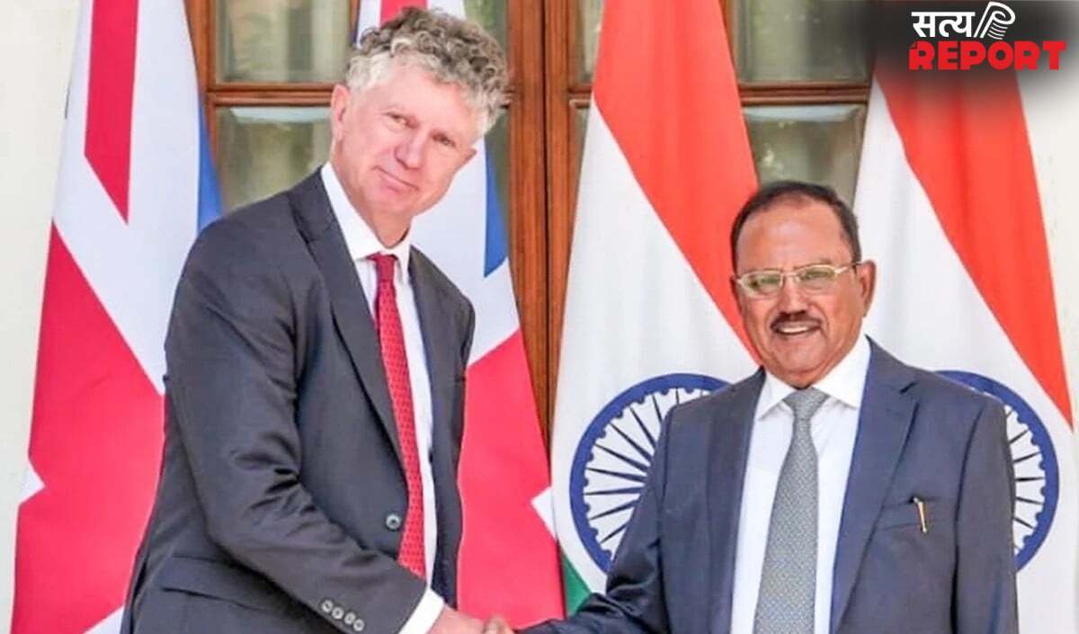 अमेरिका-ईरान संघर्ष के बीच अजित डोभाल ने की ब्रिटेन के NSA से मुलाकात, किन मुद्दों पर हुई बातचीत?