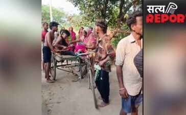दुष्कर्म के बाद महिला का रेता गला, एम्बुलेंस नहीं मिली तो साइकिल के ठेले पर अस्पताल ले गए परिजन, हालत नाजुक