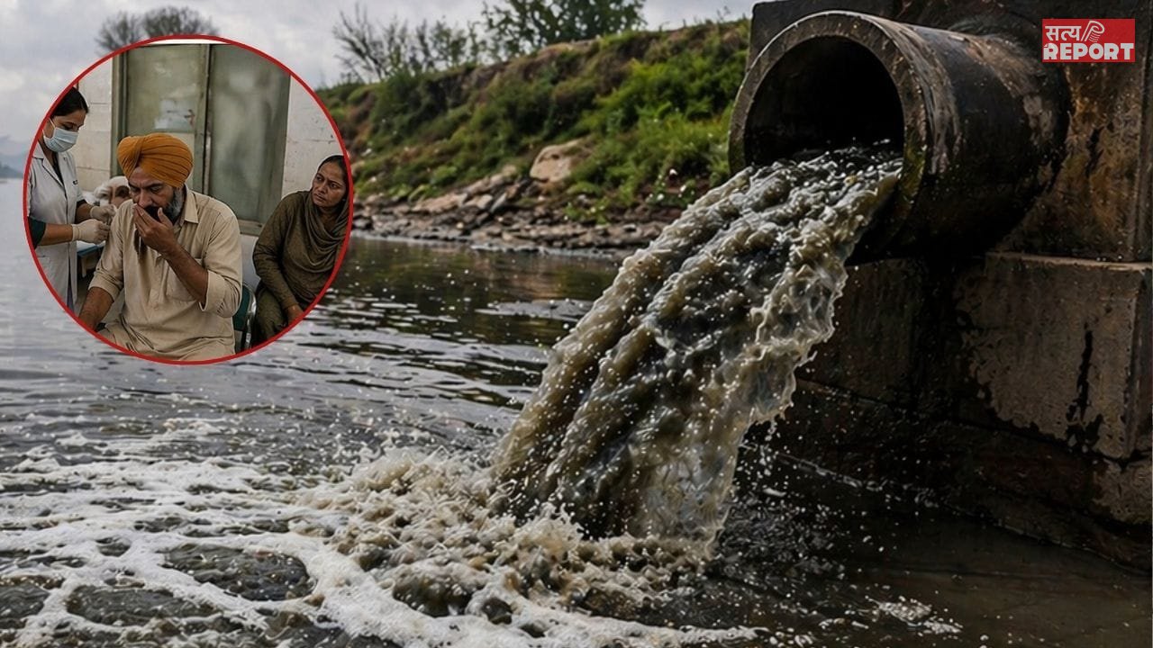 भारत में बदबू फैला रहा पाकिस्तान, भेज रहा गंदा और जहरीला पानी; पंजाब में कई लोग बीमार