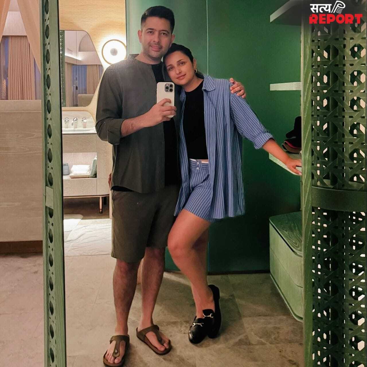 राघव चड्ढा की वाइफ परिणीति की ये 10 तस्वीरें हैं कमाल, गर्मी में लुक करें कॉपी