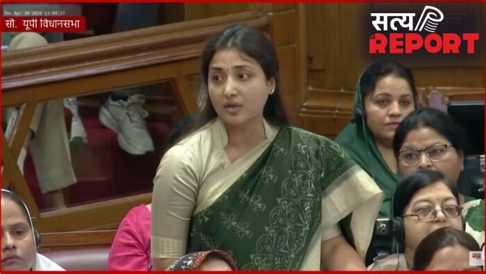 यूपी विधानसभा में गरजीं सपा विधायक रागिनी सोनकर, 50% महिला आरक्षण की उठाई मांग