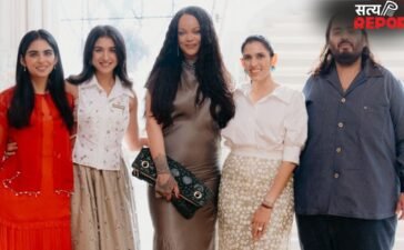 एंटीलिया में हुआ रिहाना का जोरदार स्वागत, पॉप स्टार ने किया ईशा अंबानी और राधिका मर्चेंट के साथ डांस