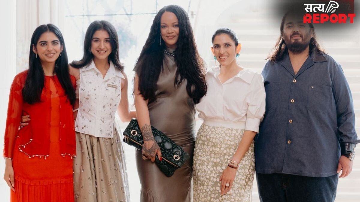 एंटीलिया में हुआ रिहाना का जोरदार स्वागत, पॉप स्टार ने किया ईशा अंबानी और राधिका मर्चेंट के साथ डांस